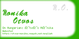 monika otvos business card